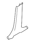 CV6Z5424347BA - Body: Door Pillar Post Trim Set for Ford Image