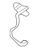 7210A329 - Body: Windshield Pillar Trim Retainer for Mitsubishi Image