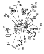 68002385AA - : Horn Switch Package for Mopar Image