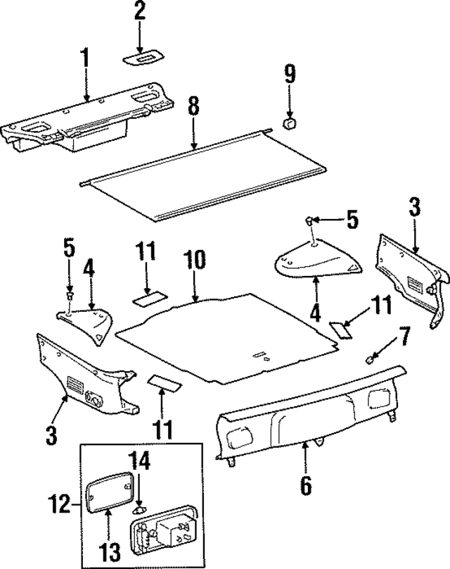 5856814020 - : Front Trim for Toyota Image