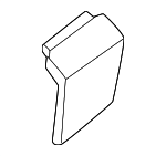 51125A35DA0 - Body: Tow Eye Cap for BMW Image