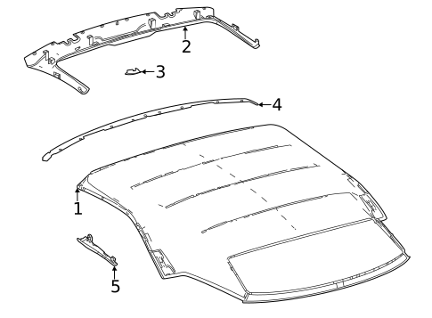 Interior Trim - Convertible Top for 2025 Lexus LC500 #0