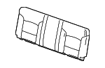 84550083 - Body: Seat Back Cover for Chevrolet: Silverado 1500, Silverado 1500 LD, Silverado 2500 HD, Silverado 3500 HD | GMC: Sierra 1500, Sierra 1500 Limited, Sierra 2500 HD, Sierra 3500 HD Image