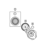 68369755AC - : Idler Pulley for Mopar Image