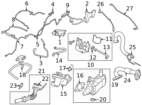 Emission System for 2020 Ford Escape #0