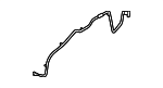 LX6Z9D333Z - Emission System: Rear Hose for Ford Image