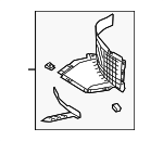 4N0853888H - Body: Spoiler for Audi: A8 Quattro Image