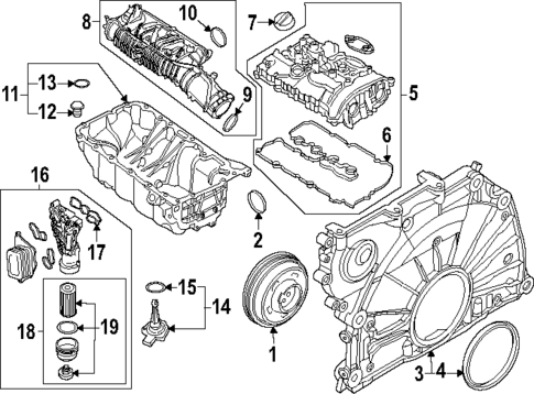 Engine Parts for 2025 BMW 228 xDrive Gran Coupe #0