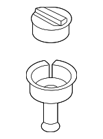 98110716005 - Engine: Filler Neck for Porsche: 718 Boxster, 718 Cayman, 718 Spyder, Boxster, Cayman Image