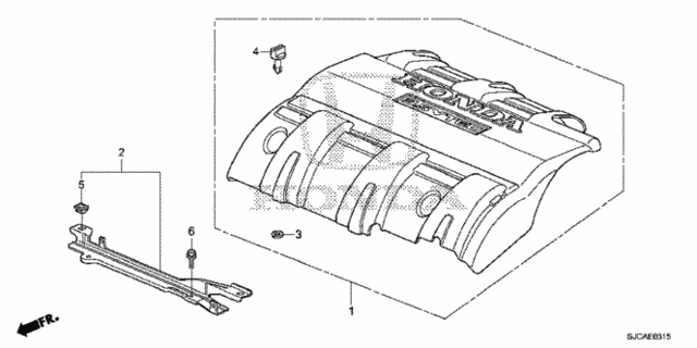 Engine Cover for 2014 Honda Ridgeline #0