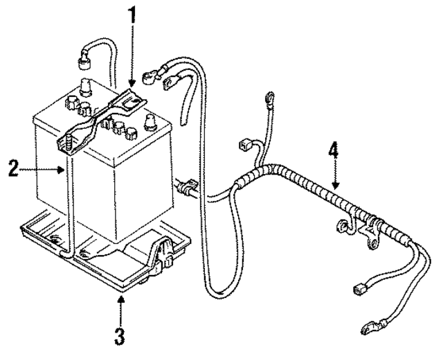 MT416980 - Electrical: Hold Down for Mopar Image
