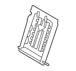 52207248085 - Body: Seat Back Frame for BMW: X5 Image