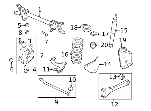 Suspension Components for 2010 Ford F-450 Super Duty #0