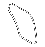 KMV668913 - Body: Weather-strip On Body for Mazda Image