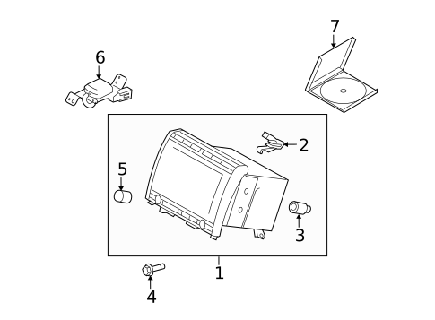 Navigation System for 2009 Mazda 5 #0