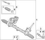 32381735 - : Outer Tie Rod for Volvo Image