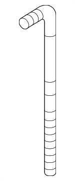 4G0915531 - Electrical: Drain Hose for Audi: A6, A6 Quattro, e-tron Quattro, e-tron S, e-tron S Sportback, e-tron Sportback, Q7, Q8, Q8 e-tron, Q8 e-tron Sportback, RS Q8, S6, SQ7, SQ8, SQ8 e-tron, SQ8 e-tron Sportback, TT Quattro, TT RS Quattro, TTS Quattro Image