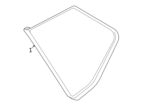 Glass & Hardware for 2023 Nissan Rogue #0