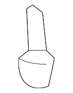 25867513 - Body: Lid Bumper for Cadillac: Escalade ESV | Chevrolet: Silverado 1500, Silverado 2500 HD, Silverado 3500 HD, Suburban 1500, Suburban 2500 | GMC: Sierra 1500, Sierra 2500 HD, Sierra 3500 HD, Yukon XL 1500, Yukon XL 2500 Image