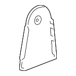 15914536 - Body: Hinge Cover for Cadillac: Escalade, Escalade ESV, Escalade EXT | Chevrolet: Avalanche, Silverado 1500, Silverado 2500 HD, Silverado 3500 HD, Suburban 1500, Suburban 2500, Tahoe | GMC: Sierra 1500, Sierra 2500 HD, Sierra 3500 HD, Yukon, Yukon XL 1500, Yukon XL 2500 Image