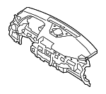 84701BE000NNB - Body: Instrument Panel for Hyundai: Kona, Kona Electric Image