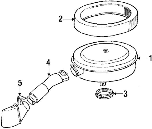 30945404 - Engine: Filter Element for Mercedes-Benz Image