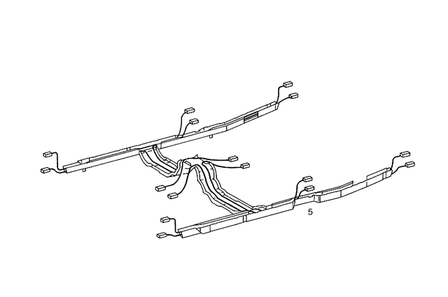 1404400310 - Electrical Equipment and Instruments: Wiring Harness for Mercedes-Benz: 300SD, 400SE, S420 Image image