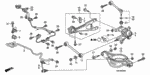 90028SM4000 - Chassis: BOLT, TRAILING (8X19) for Honda Image