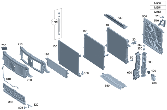 2545052700 - : Air Duct Segment for Mercedes-Benz Image