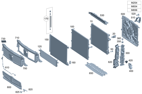 Cooler, Mount and Cover for 2023 Mercedes-Benz GLC300 #0