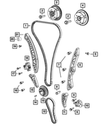 5047534AA - 2.0L Gas; Engine: Timing Chain for Mopar Image