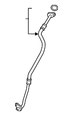 31694875 - : 2019 2020 Volvo XC40 - Liquid Hose for Volvo: XC40, XC40 Recharge Image