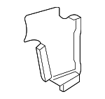 PY8W1356Y - : Air Seal for Mazda: CX-9 Image