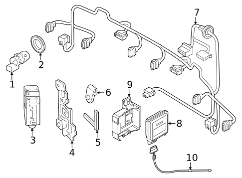 Electrical Components for 2018 Audi SQ5 #1