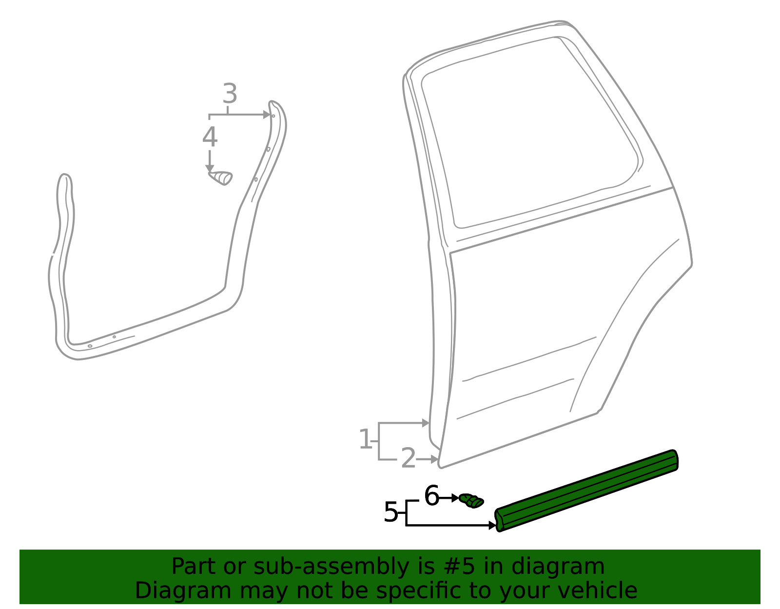 Door Seal – OEM Weatherproofing for a Quieter Ride | AutoNation Parts