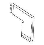 4G0121699 - Cooling System: Auxiliary Radiator Seal for Audi: RS7 Image