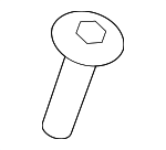 9008015085 - Body: Division Bar Screw for Lexus: ES300, ES330, ES350, IS300 Image