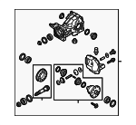 530003B541 - Universals &amp; Rear Axle: Carrier for Kia: Sportage Image