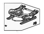 13555208 - Body: Seat Frame for GM Image