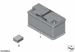 61217604816 - Vehicle Electrical System: Original BMW Battery (Warranty Only) for BMW Image