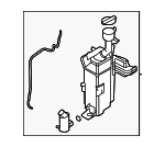 98610AA500 - : Reservoir Assembly for Hyundai: Elantra, Elantra N Image