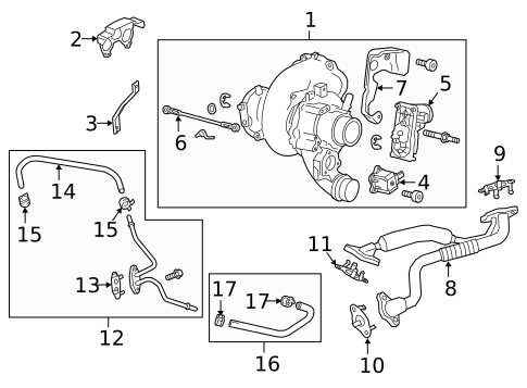Turbo Charger for 2024 GMC Sierra 1500 #0