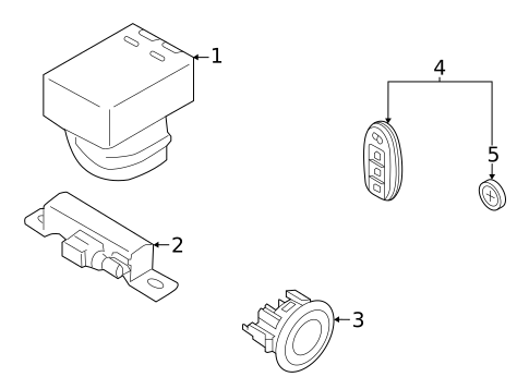 Anti-Theft System for 2023 Nissan Versa #0