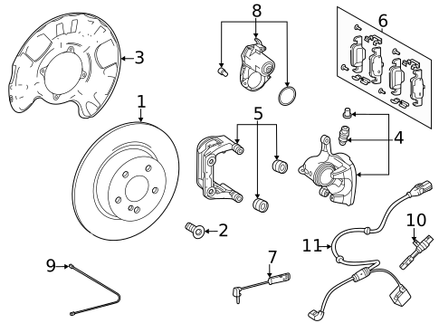 Front Brakes for 2022 Mercedes-Benz GLE 53 AMG&reg; SUV #2