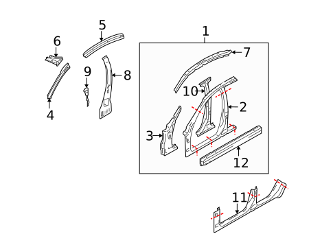 Uniside for 2008 INFINITI G35 #0