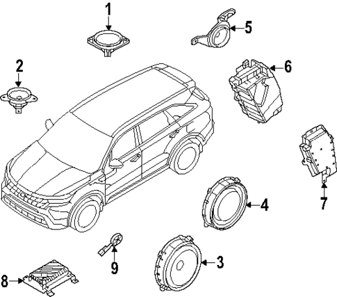 Sound System for 2024 Kia Sorento #1