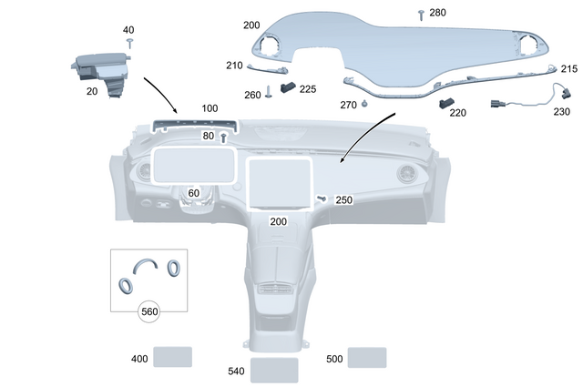 2979002907 - Electr. System: Control Unit for Mercedes-Benz: EQS 450, EQS 450+, EQS 580, EQS AMG Image image