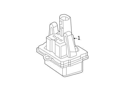 License Lamps for 2020 Mercedes-Benz S63 AMG #1