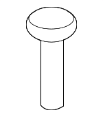 51211970863 - Body: Handle, Outside Stop for BMW: 535i GT, 535i GT xDrive, 550i GT, 550i GT xDrive, 640i, 640i xDrive, 650i, 650i xDrive, M6, Z4 Image