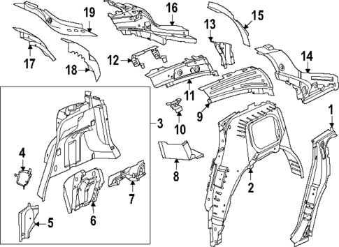 Inner Structure for 2025 Porsche Macan #0